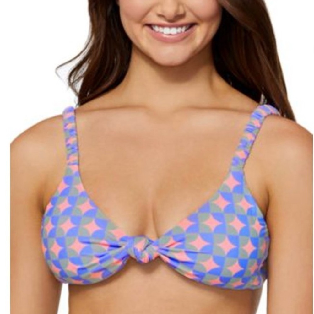 Raisins Juniors' Jamaica Printed Bikini Top